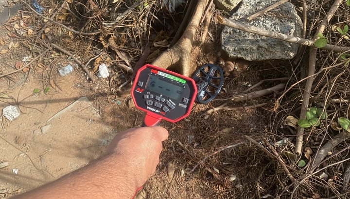 détecteur de métaux vanquish qui détecte en foret