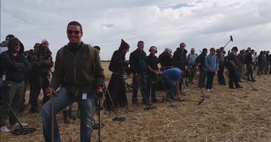 ligne de départ de la compétition de détection