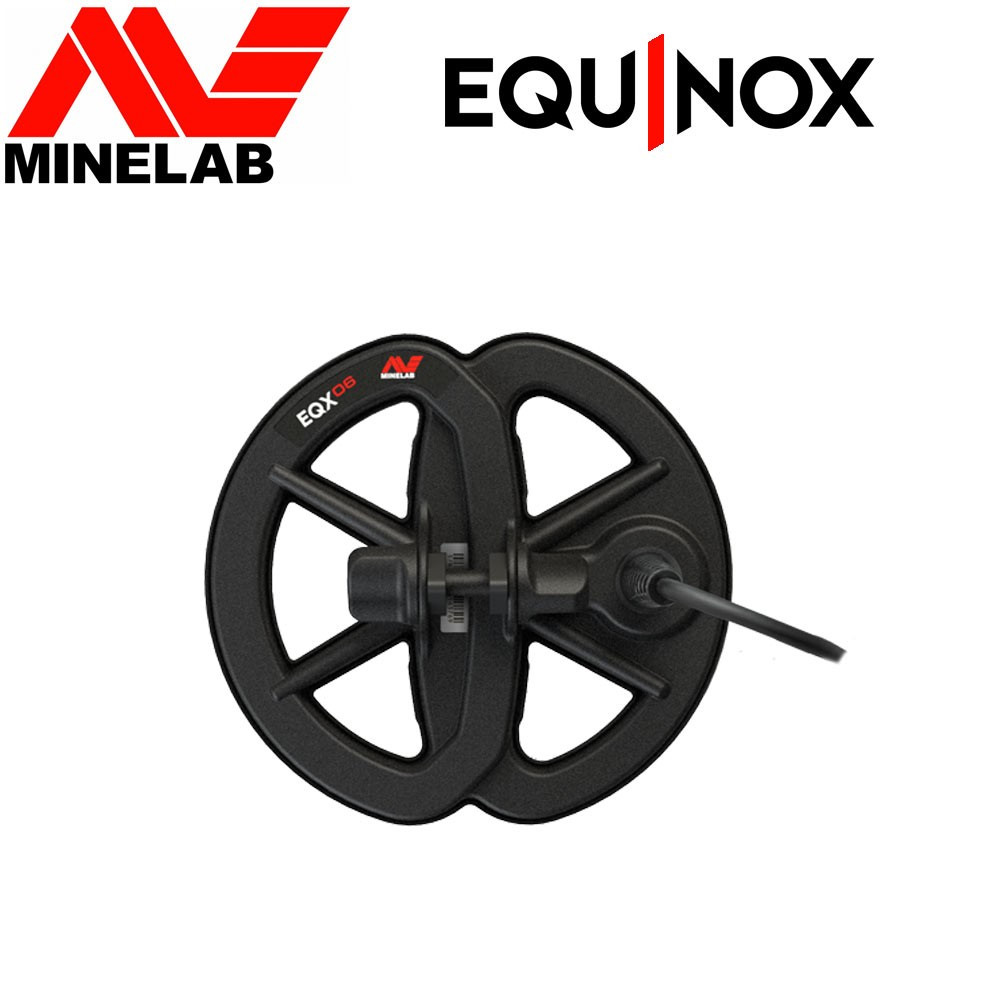 Disque 16cm DD pour Equinox / XTERRA PRO 1 Disque de détection Minelab EQX 06 DD de 16 cm pour détecteur Equinox.