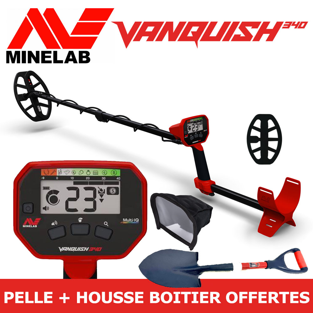 Détecteur et détection : acheter son détecteur moins cher ! 7 Minelab Vanquish 340