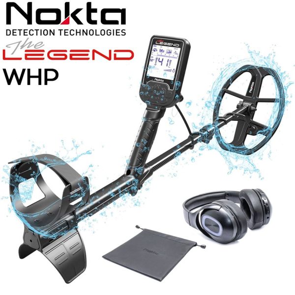 Nokta legend : notre avis sur ce détecteur de métaux 3 Pack complet Nokta Legend WHP avec casque sans fil, housse et canne carbone
