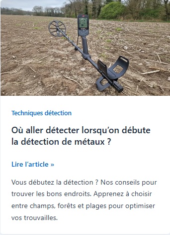 vignette de l'article Où aller détecter lorsqu’on débute la détection de métaux ?